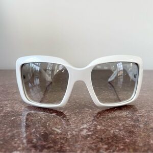 Dior White Sunglasses